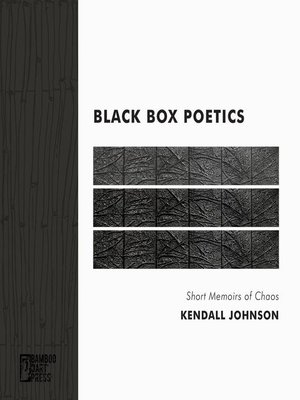 cover image of Black Box Poetics